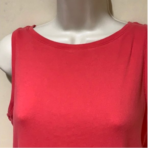 Talbots Pink Sleeveless Boatneck Top - Picture 2 of 4